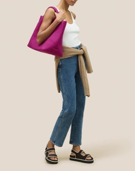 【Naghedi】St.Barths Rio / Ipanemaカラー ラージ トートバッグ St. Barths Large Tote | Ipanema