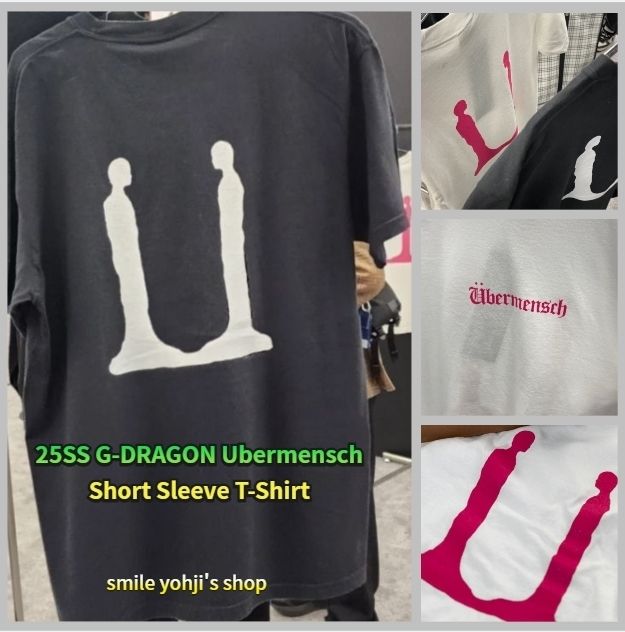 【peaceminusone】G-DRAGON Ubermensch Short Sleeve T-Shirt ☆25SS 入手困難☆G-DRAGON Ubermensch Short Sleeve T-Shirt