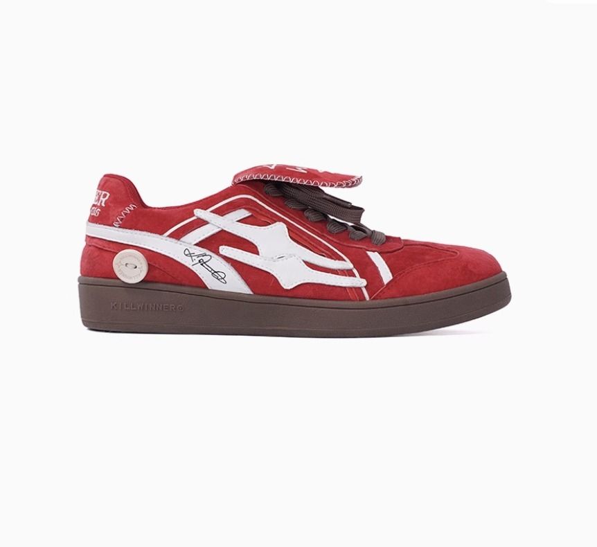 KILLWINNER 日本未入荷 Red Velvet Dexterity Casual Sneaker