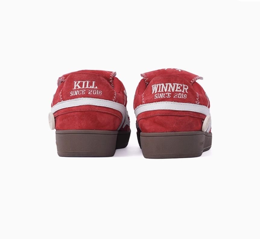 KILLWINNER 日本未入荷 Red Velvet Dexterity Casual Sneaker KILLWINNER 日本未入荷 Red Velvet Dexterity Casual Sneaker