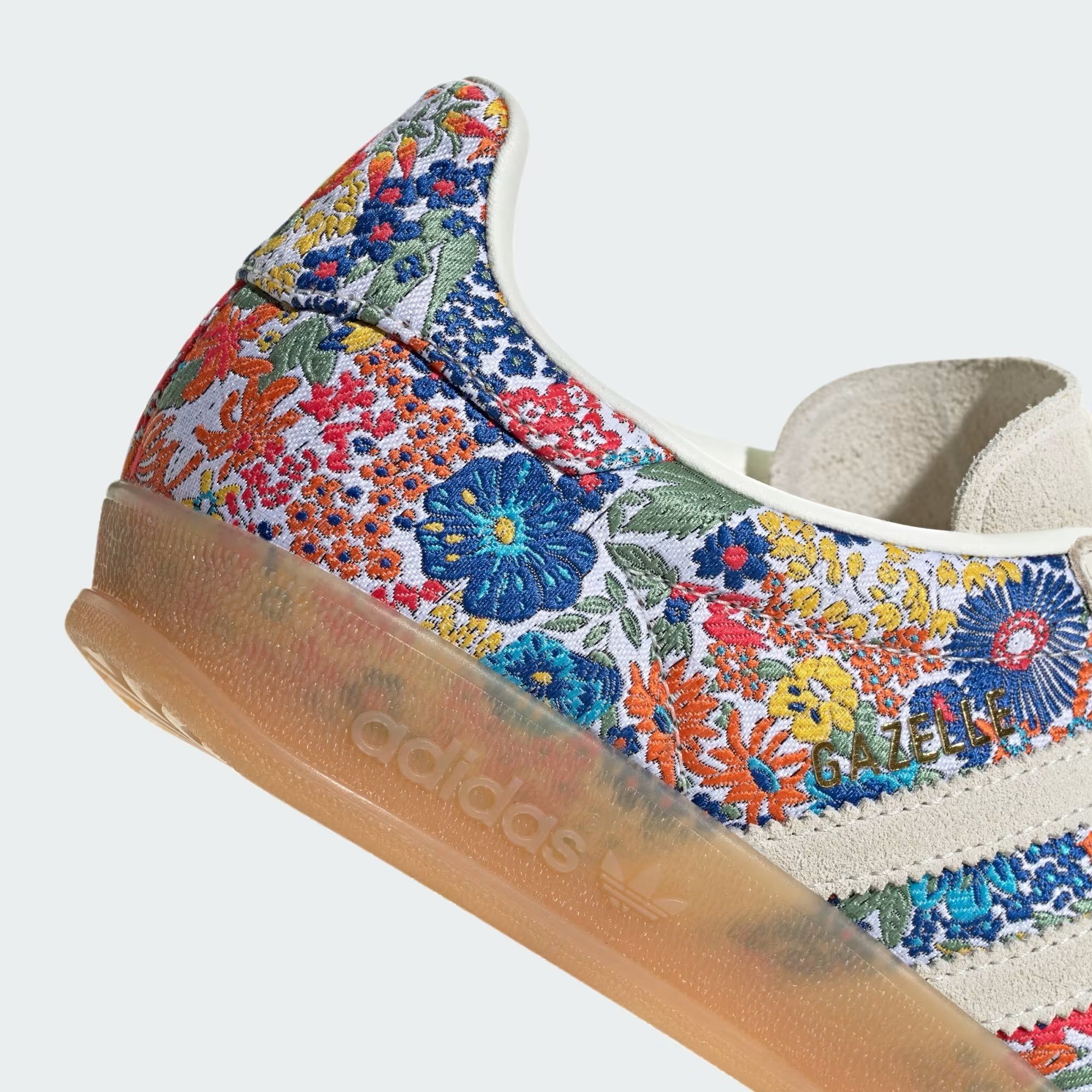 大人気 adidas Gazelle Indoor×Liberty London 花柄デザイン◎ Liberty London X Wmns Gazelle Indoor 'Floral Embroidery