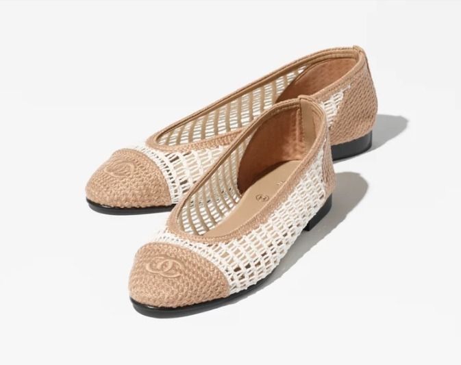 夏らしく☆】CHANEL バレリーナ (CHANEL/バレエシューズ) G46352