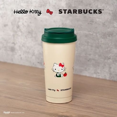 [韓国スタバ x Hello Kitty] 25 SS Hello Kitty Elma 473ml 韓国スタバ x Hello Kitty] 25 SS Hello Kitty Elma 473ml