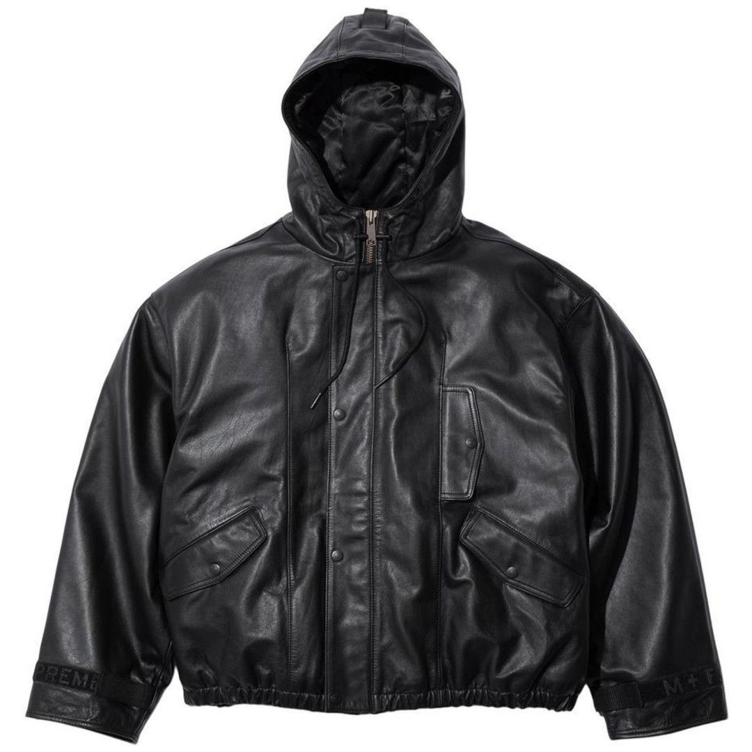 Supreme Marithe+Francois Girbaud】レザーボンバージャケット