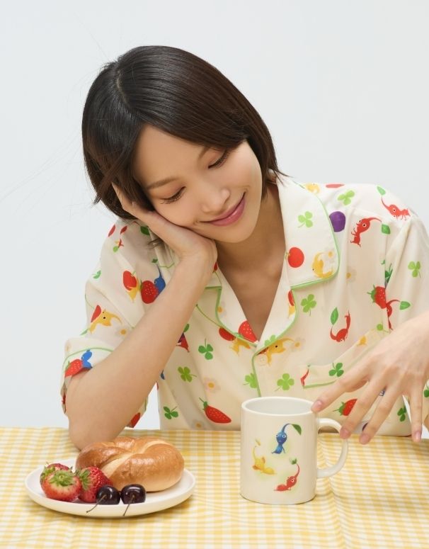 SPAO】PIKMINコラボ発売 ピクミン 半袖 パジャマ ☆韓国発 (SPAO