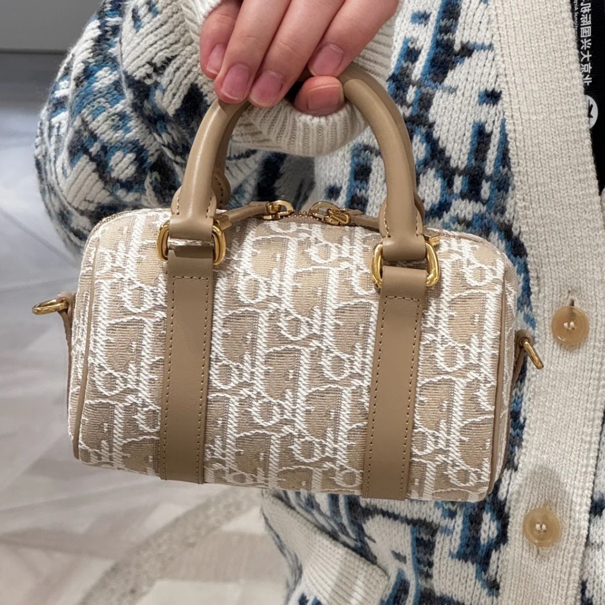 サイズ感がかわいい☆】Dior Groove 20 バッグ スモール (Dior