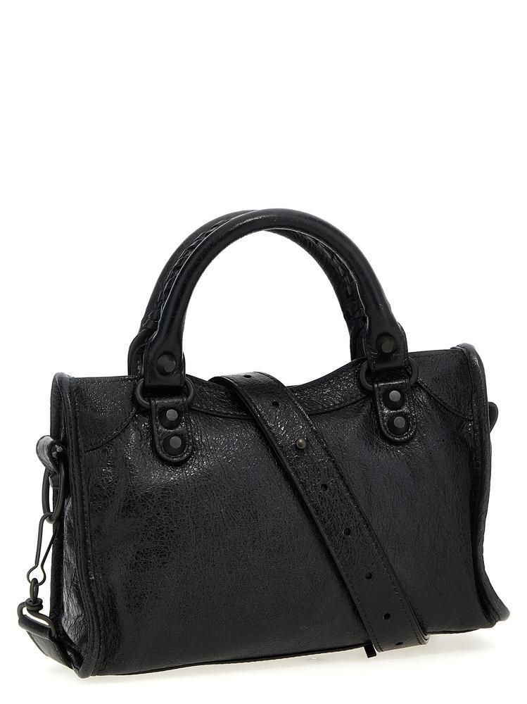 BALENCIAGA バレンシアガ Le City ルシティ ミニ バッグ 全5色 ホワイト の ウィメンズ Le City バッグ ミニ チャーム付き