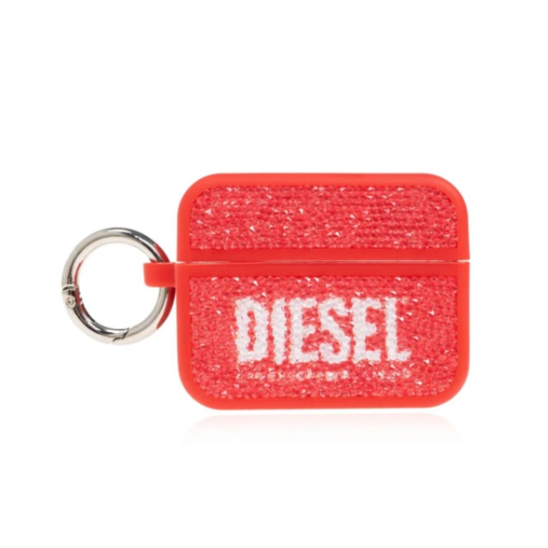 【DIESEL】AirPods Pro・Pro2 ケース クリスタルロゴ DIESEL◇ AirPods Pro・Pro2 ケース クリスタルロゴ (DIESEL