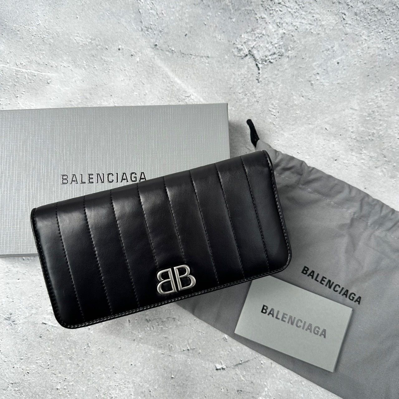 BALENCIAGA MONACO ロゴ 長財布 (BALENCIAGA/長財布