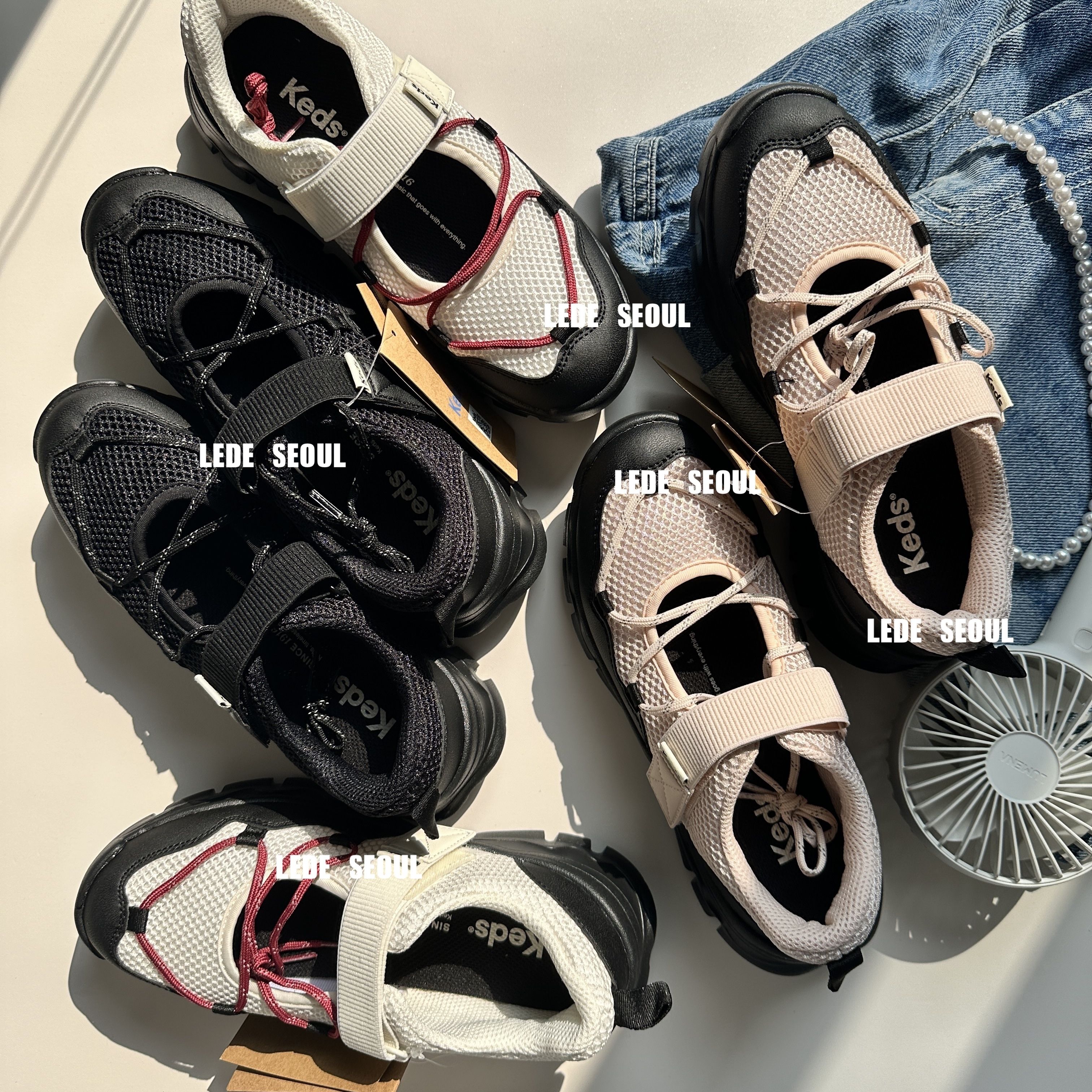 女の子向けプレゼント集結 ☆大人気☆Keds☆ Bulky String Mary Jane☆早期完売☆韓国発 週刊誌