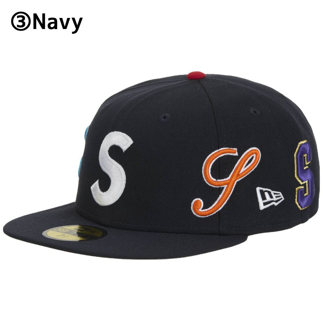 Supreme シュプリームニューエラコラボマルチSロゴキャップ