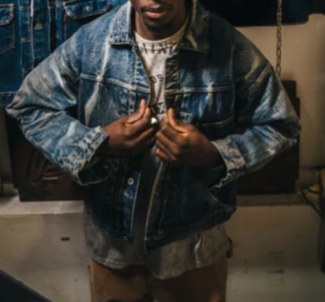 SAINT MICHAEL】BJ_DENIM JACKET SM-HR8-0000-C39 (Saint