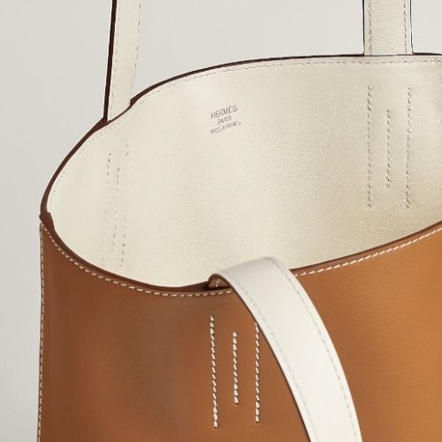 【お洒落に実用的◎】HERMES★Neo Double Sens 35 トートバッグ HERMES】Neo Double Sens 35 バイカラーバッグ / Rose Sakura