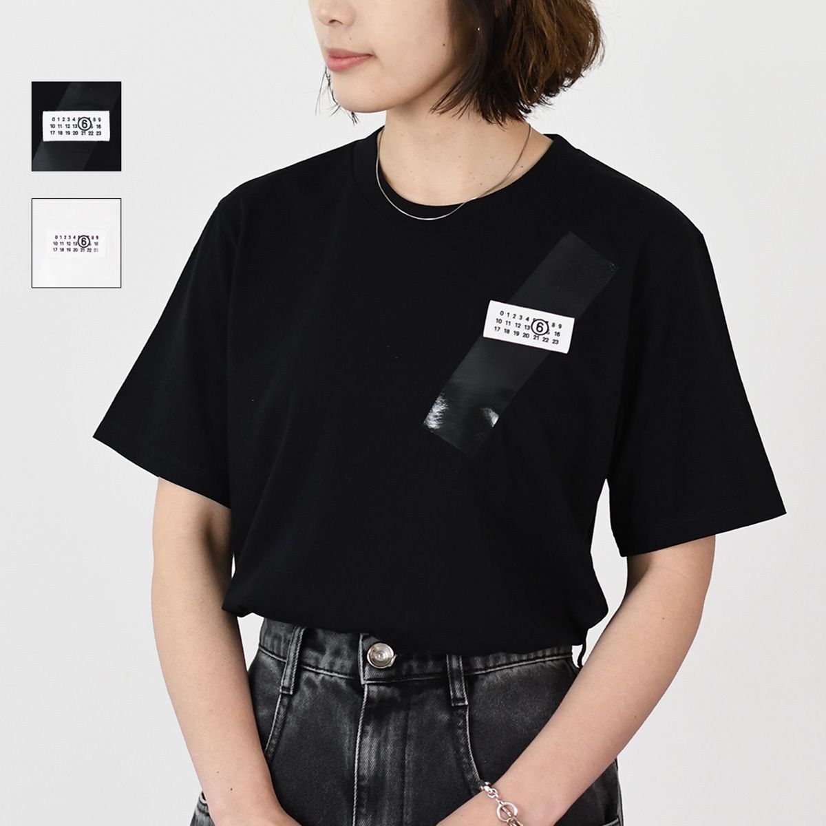 MM6 MAISON MARGIELA ロゴ Tシャツ