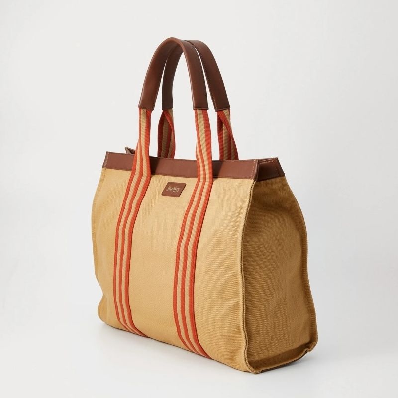 Max Mara Beachwear】Palau ラージ キャンバス トートバッグ