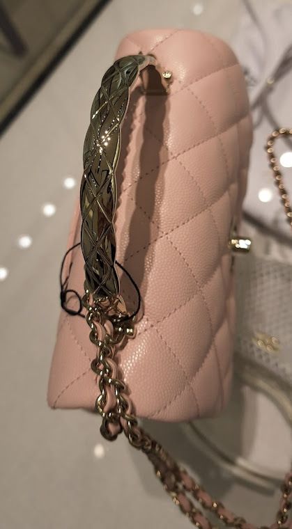 ココクラッシュ風♪】CHANEL ミニ トップハンドル バッグ ロゴ