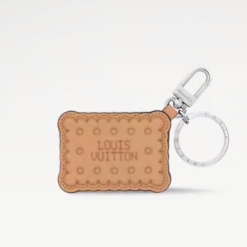 可愛いビスケットモチーフ♪】Louis Vuitton バッグチャーム