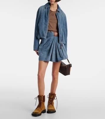 LOEWE ロエベ ドレープデニムジャケット LOEWE】ドレープデニムジャケット☆関税送料込み (LOEWE