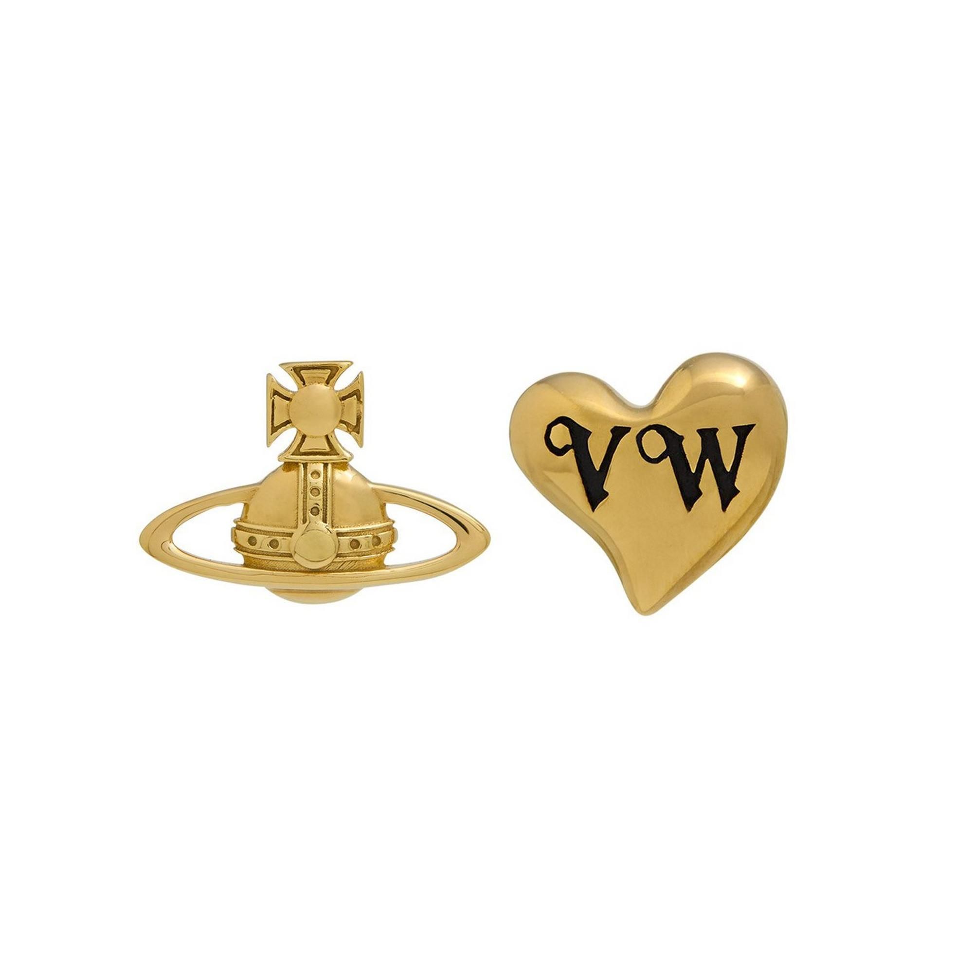 【 Vivienne Westwood 】Leodaria Stud Earrings ピアス オーブ ◇ Vivienne Westwood ◇ Leodaria 左右非対称 オーブ ピアス