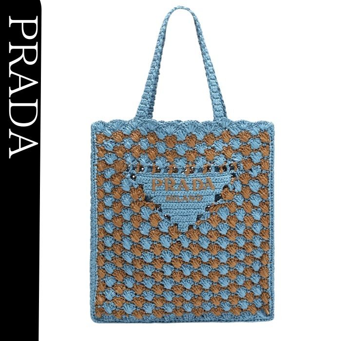 ★SALE★【送料関税無料】PRADA クロシェ トートバッグ 関税負担なし☆PRADA プラダ クロシェ トートバッグ