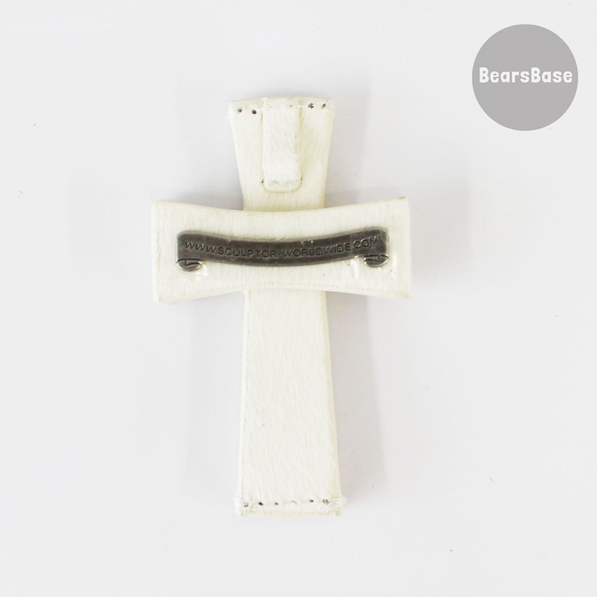 Cross Leather Strap Wallet Ivory – SCULPTOR JAPAN