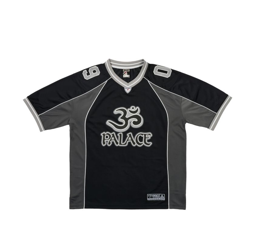 ☆PALACE☆ OM MESH JERSEY BLACK - 25SS (Palace Skateboards/T