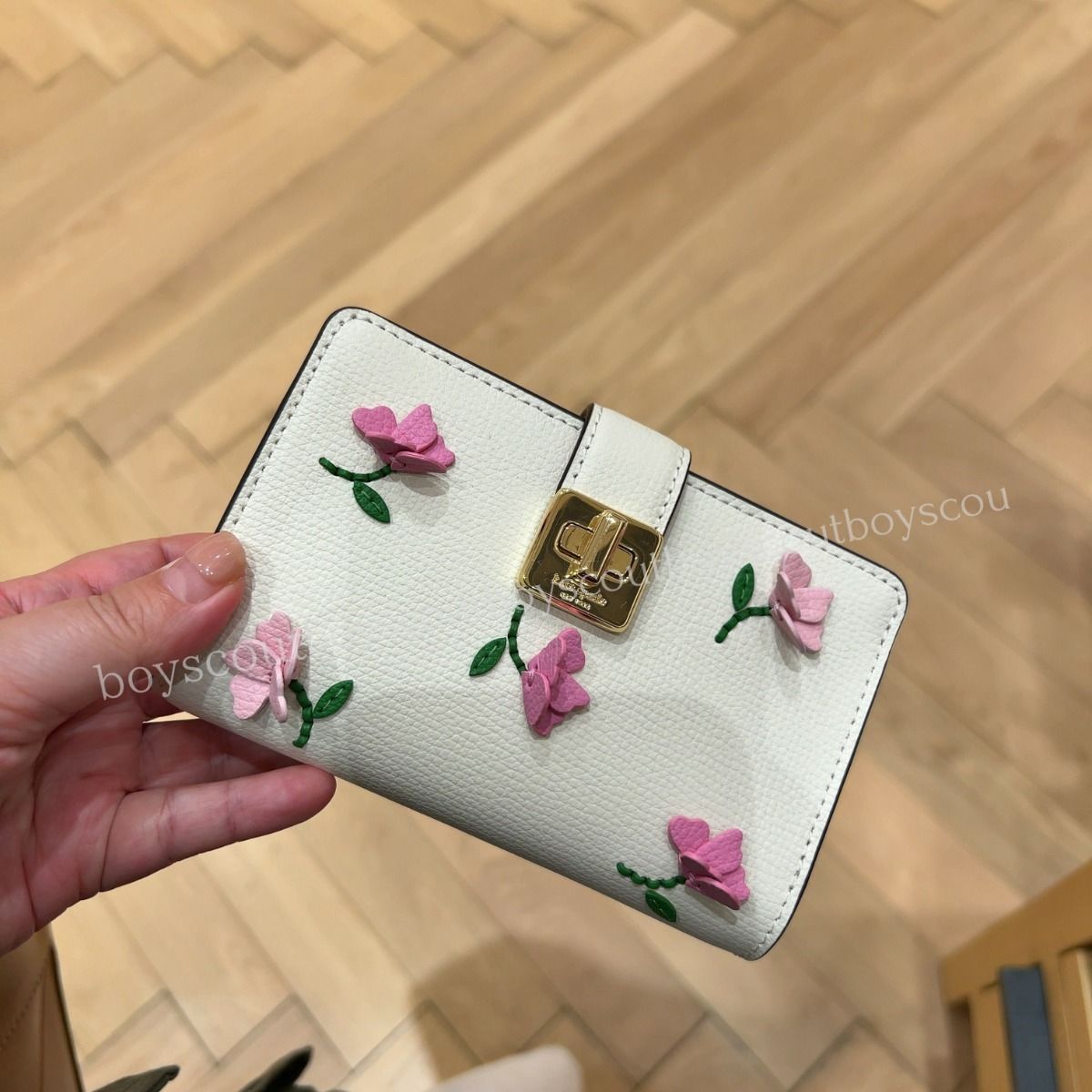 楽天市場】Kate spade ケイトスペード 二つ折り 花柄 財布 折