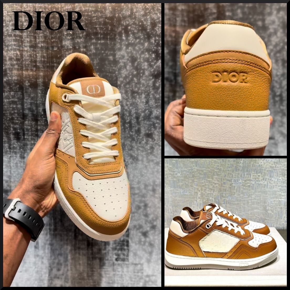合わせやすい☆】Dior B27 アップタウン ロートップスニーカー