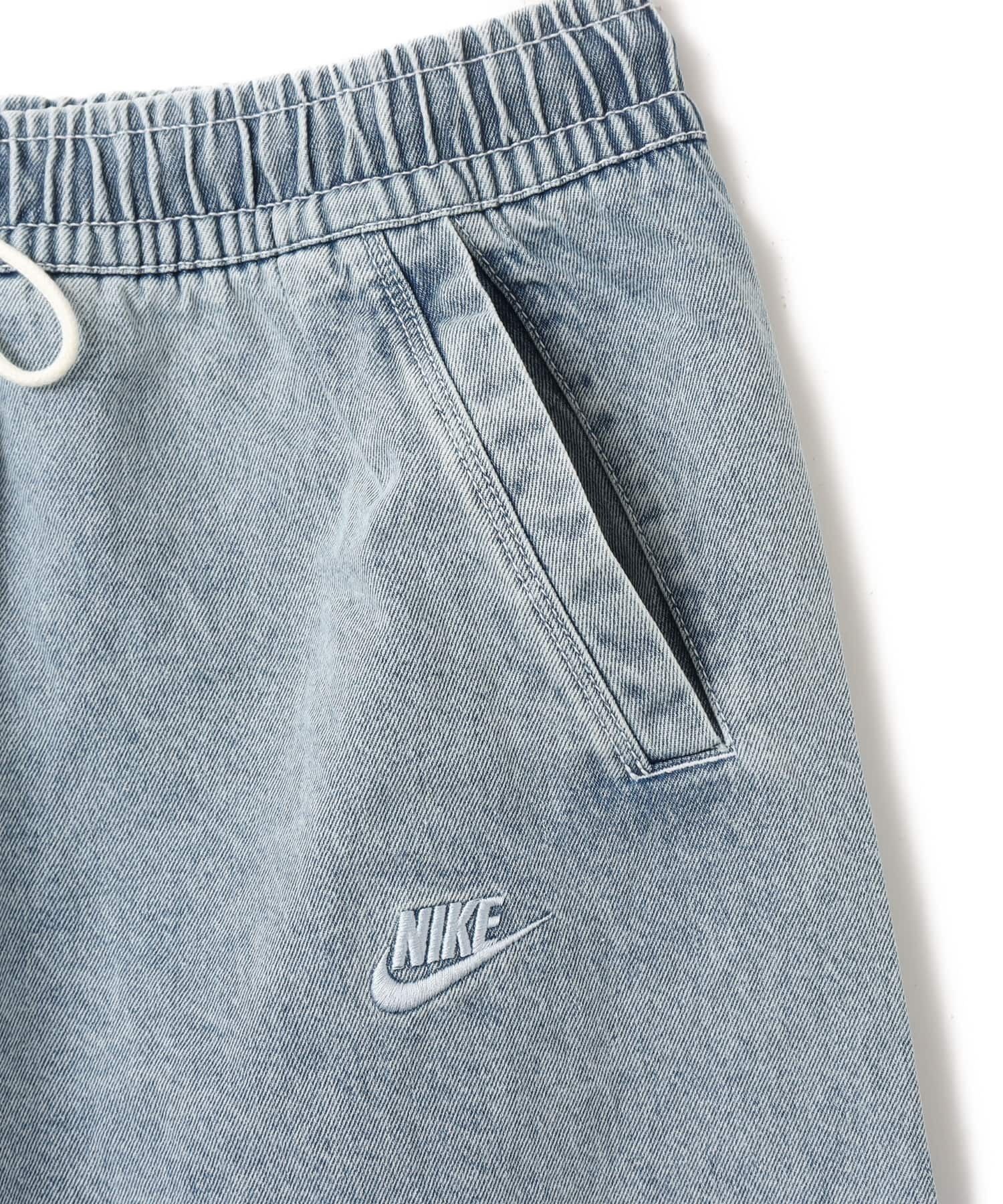 NIKE - 90s イタリア製 NIKEナイキ ロゴ刺繍 ブラックデニム