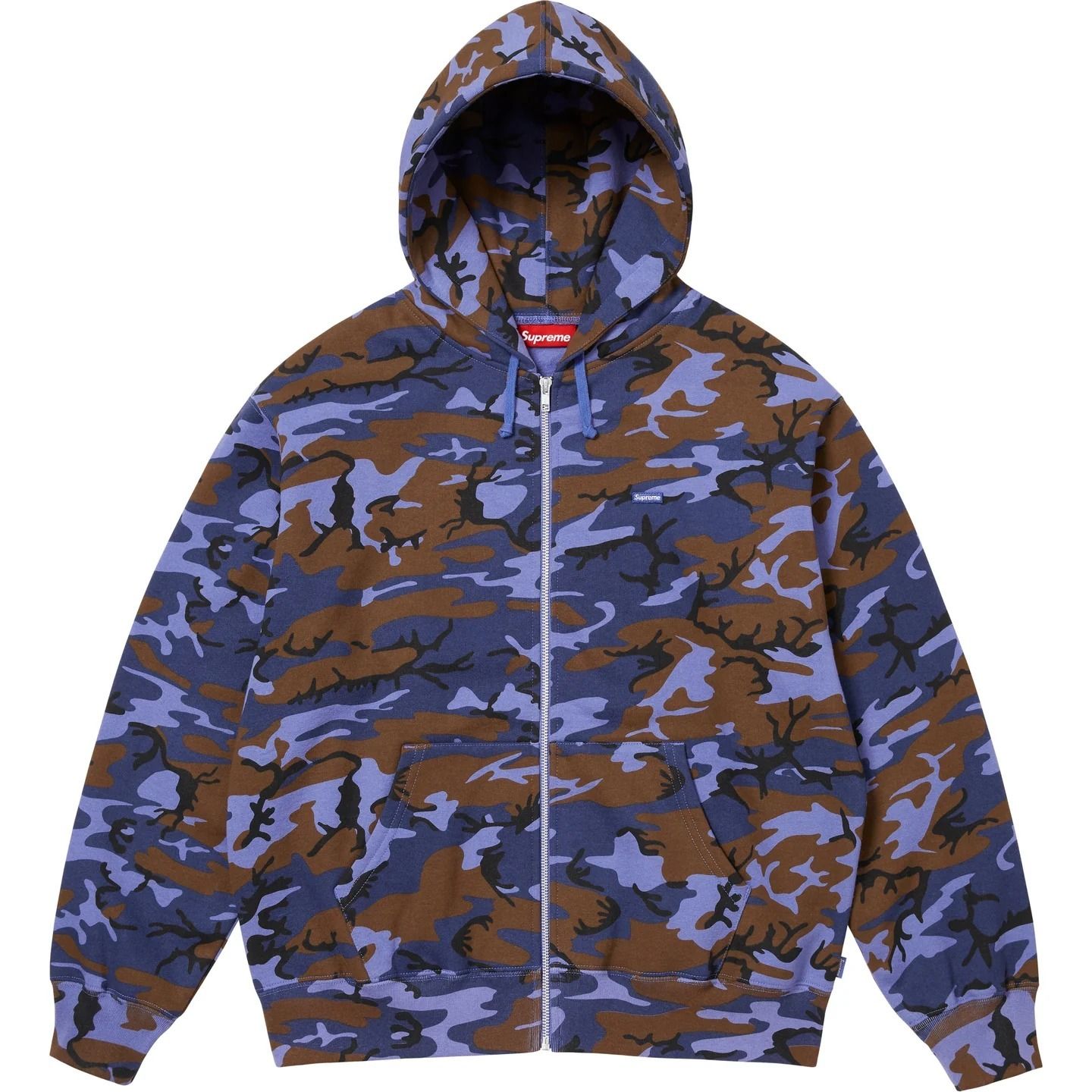 他の人はこちらも検索 Sweatshirt Hooded Up Zip Box Supreme】Small Blue 25SS Camo ウェア
