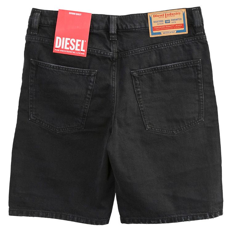 DIESEL デニム ハーフパンツ レギュラーフィット A064300DQAF-02
