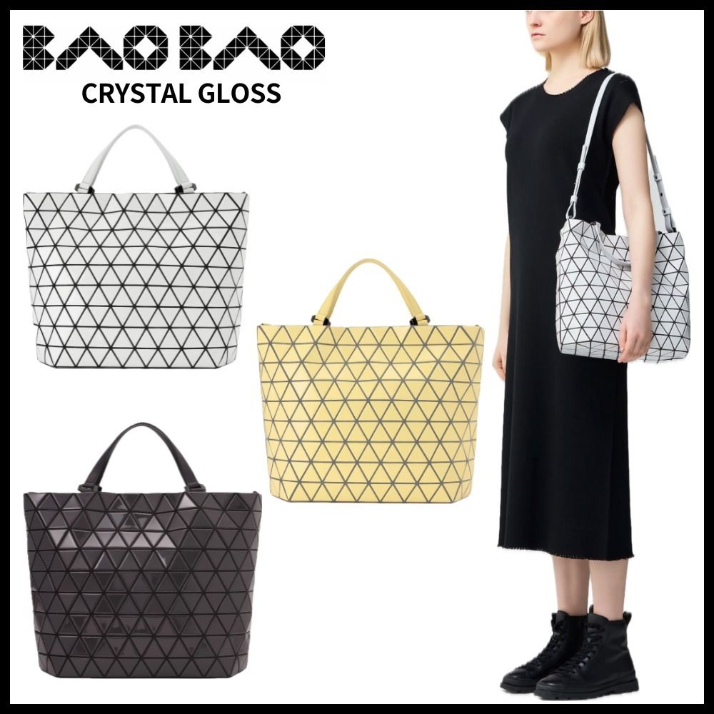 2025春大特価セール！ 新作☆BAO BAO ISSEY MIYAKE☆CRYSTAL GLOSS ハンドバッグ バッグ