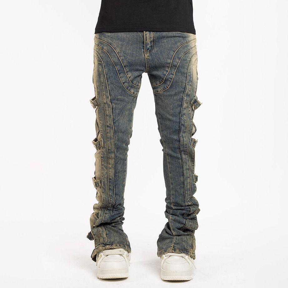 国内買付】GUAPI KHAKI PREMIUM DENIM グアピ デニムパンツ