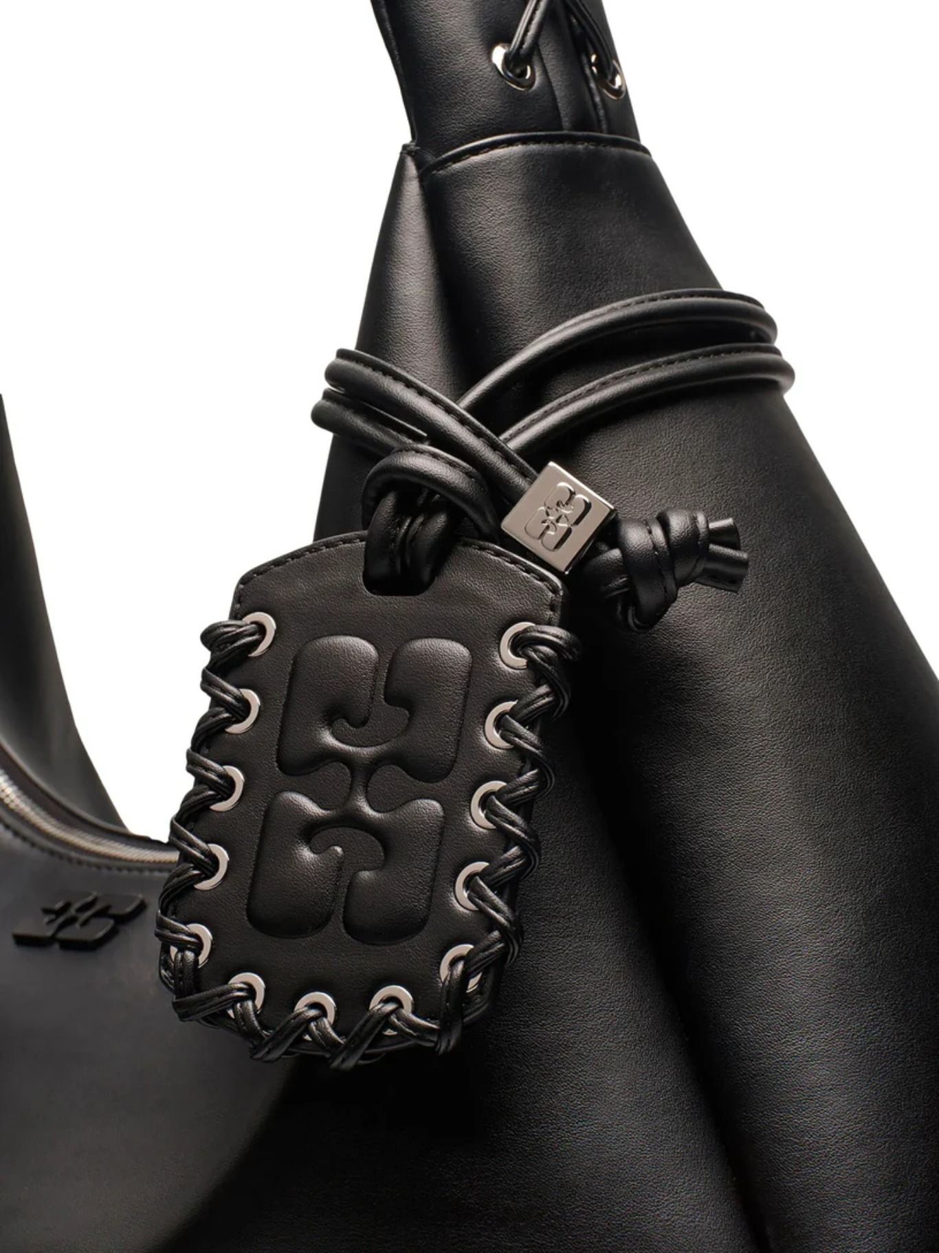 【関税込み】GANNI カーキ XXL バッグ GANNI】関税込☆XXL Hobo Bag (Ganni/トートバッグ) A6639 099