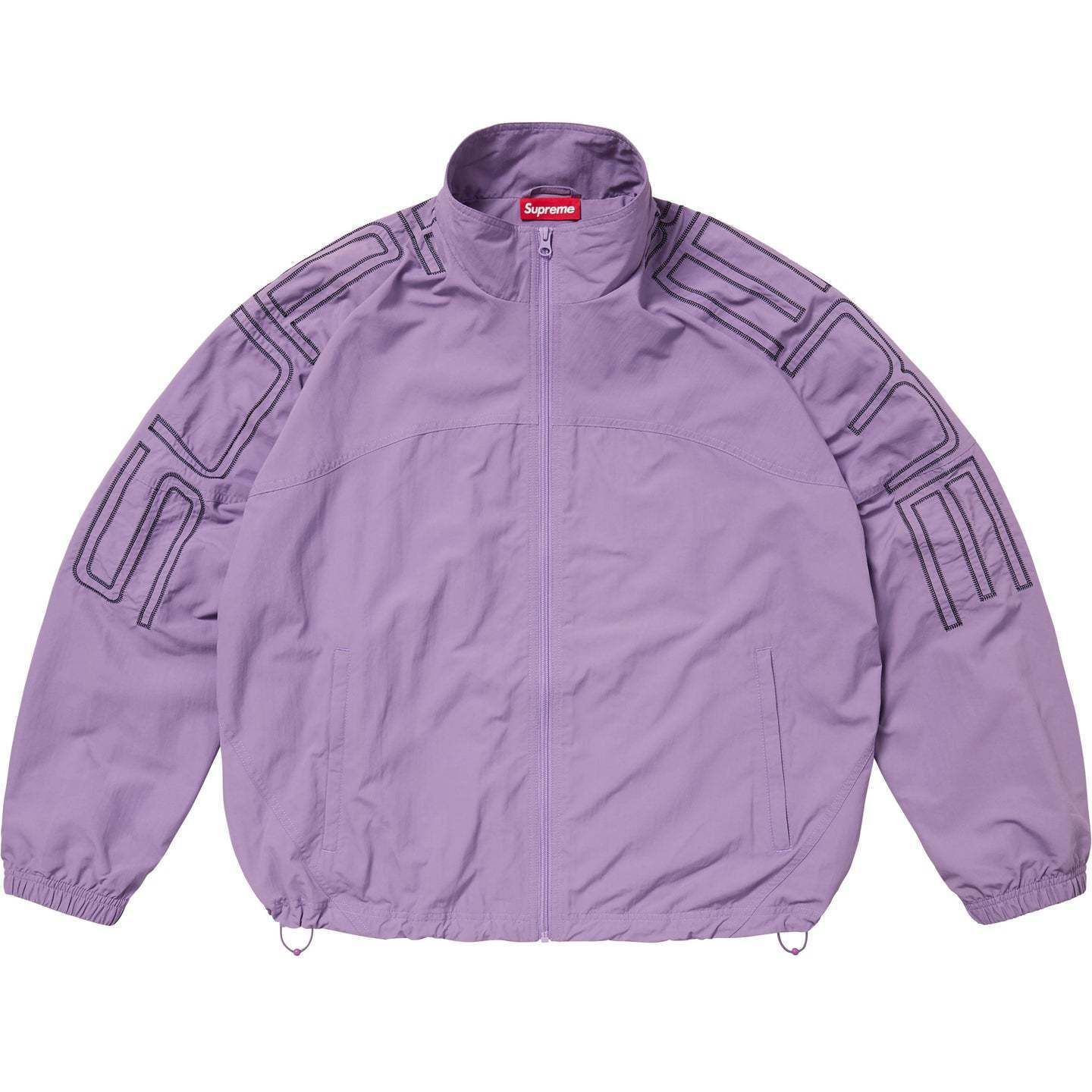 Supreme Spellout Embroidered トラックジャケット 4色 送料込み