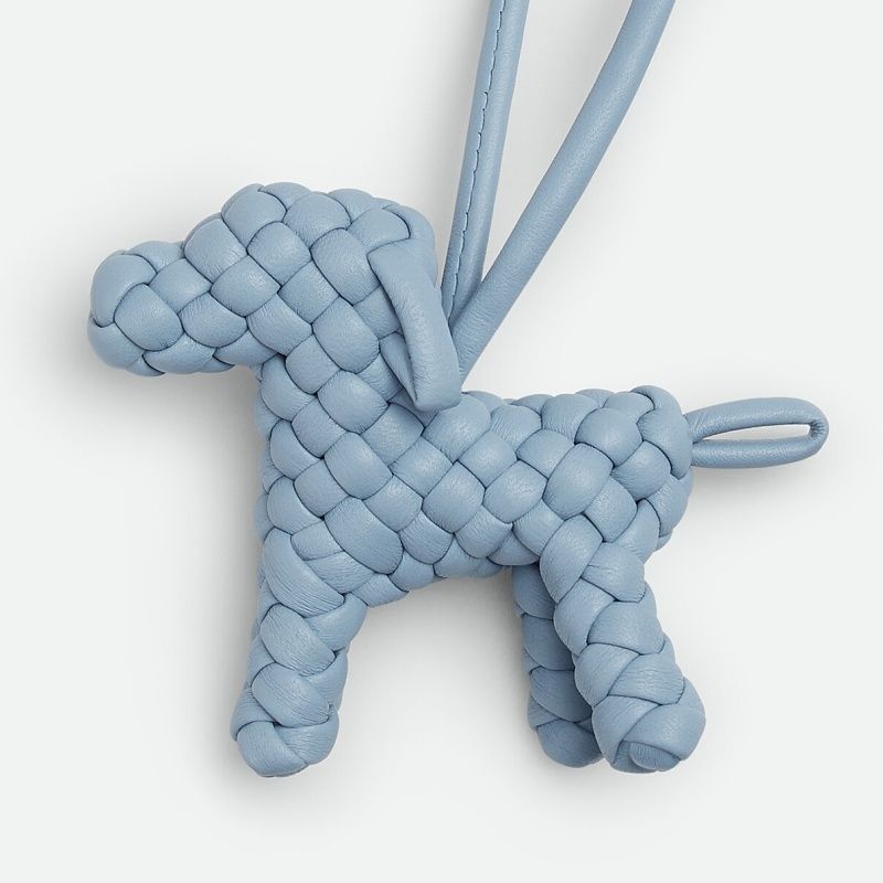 大注目◆BOTTEGA VENETA ナッパレザー ドッグ バッグチャーム 大人気】BOTTEGA VENETA◇ナッパレザー ドッグ バッグチャーム