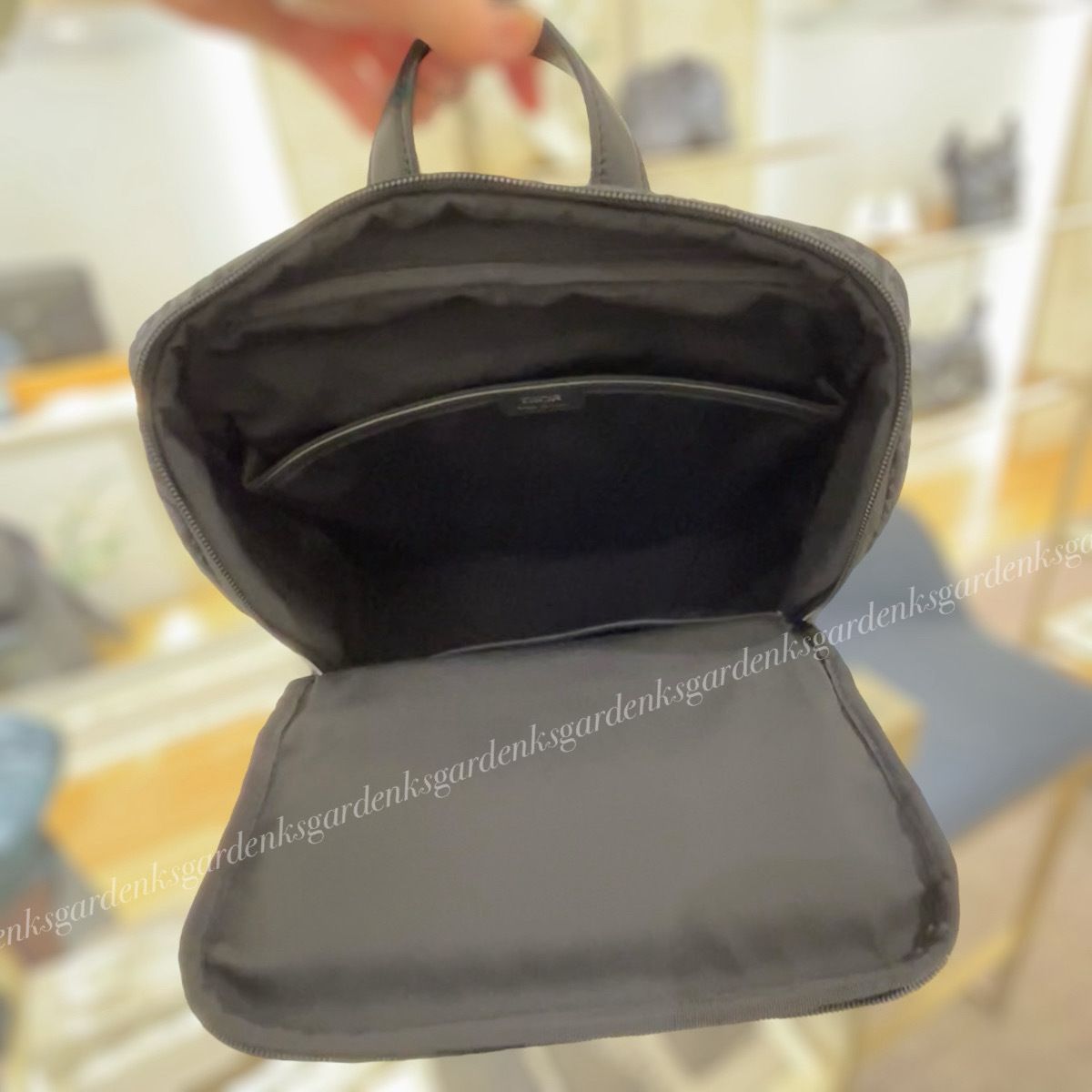 【大容量☆】Dior Rider ジップ付き ソフトバックパック DIOR | Rider ジップ付き ソフトバックパック ディオール