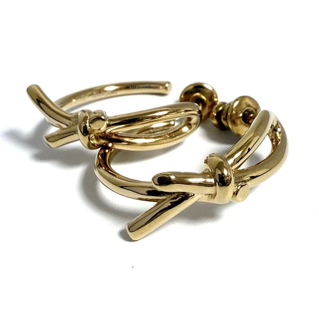 Ferragamo ガンチーニ フープピアス | ゴールドトーン | FARFETCH JP
