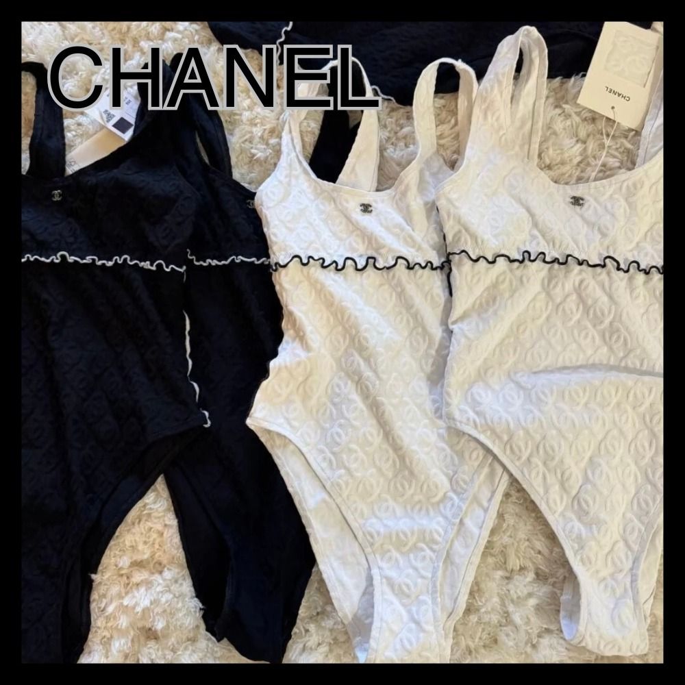 夏に大活躍!】CHANEL スイムスーツ 水着 (CHANEL/ワンピース水着