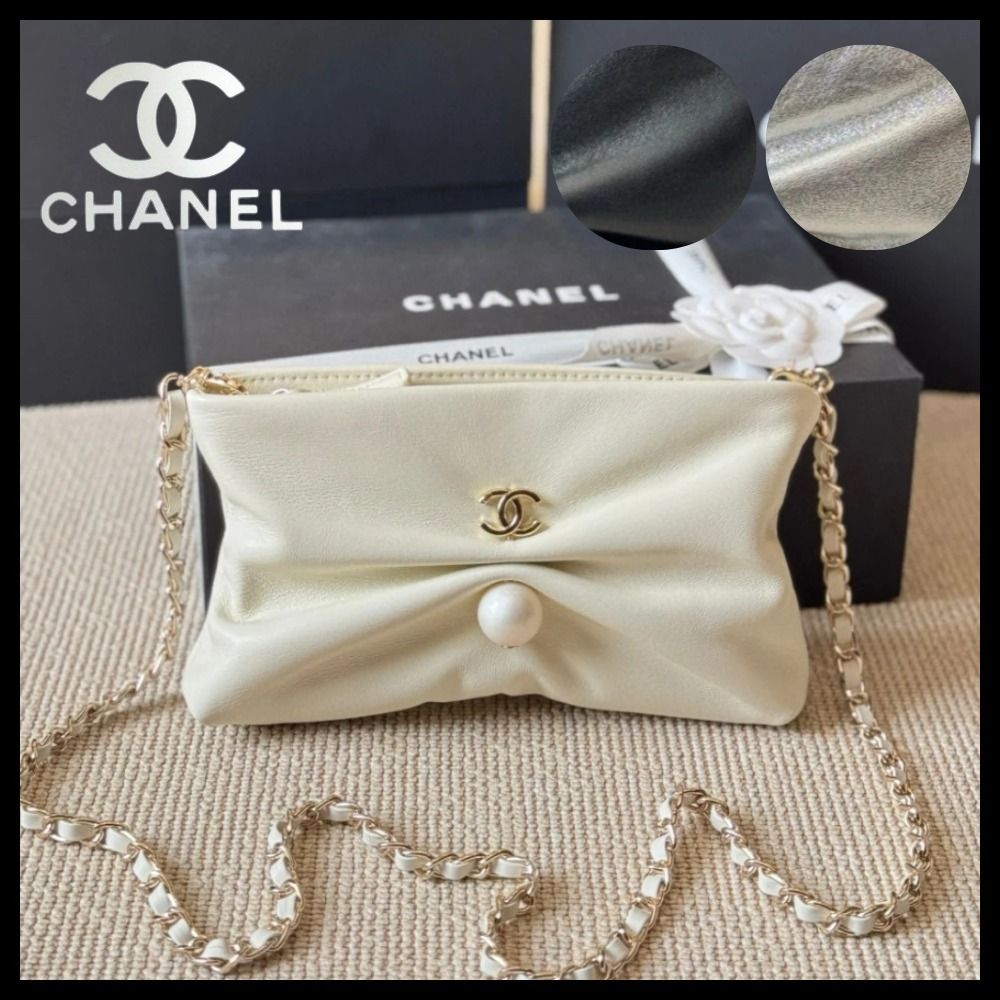 パールが揺れる、春のときめき。】CHANEL バッグ (CHANEL