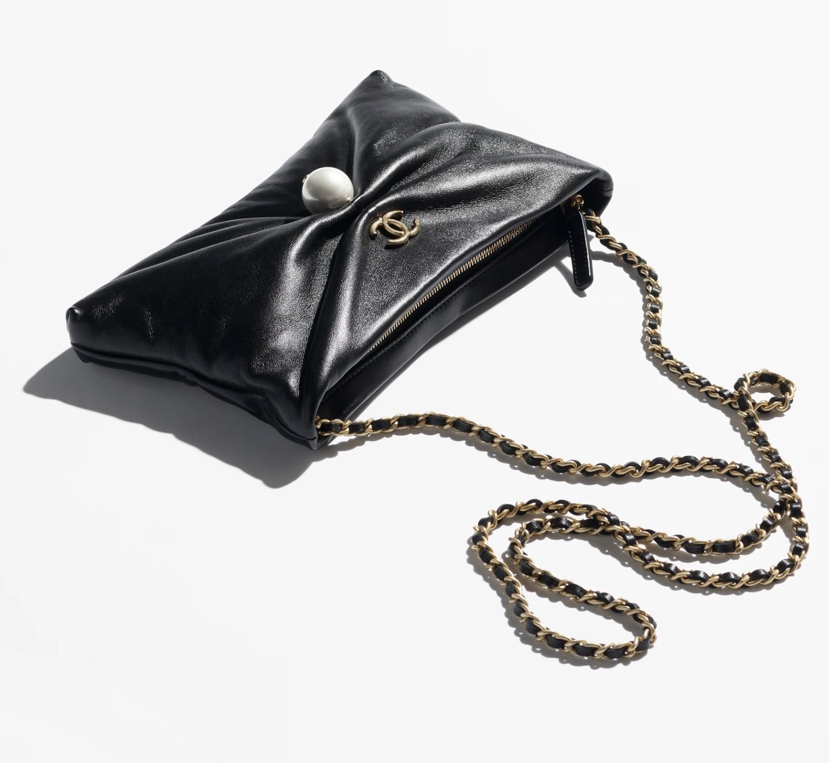 ☆華やかなリボン☆【CHANEL】シャネル チェーンクラッチ