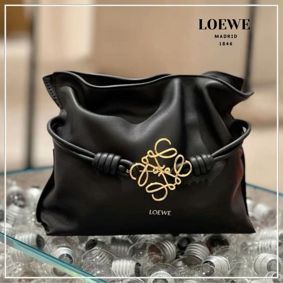 【関税送料込】LOEWE フラメンコクラッチ(ナパカーフ) 存在感絶大【LOEWE】ナパカーフ フラメンコクラッチ ミニ (LOEWE