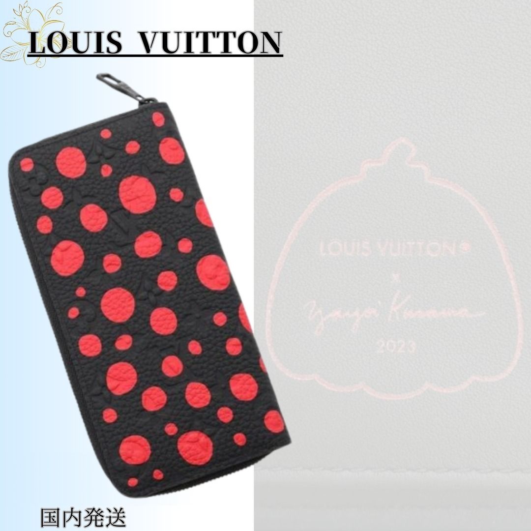 当店在庫してます！ LOUIS VUITTON】草間彌生*ジッピーウォレット*ヴェルティカル 小物