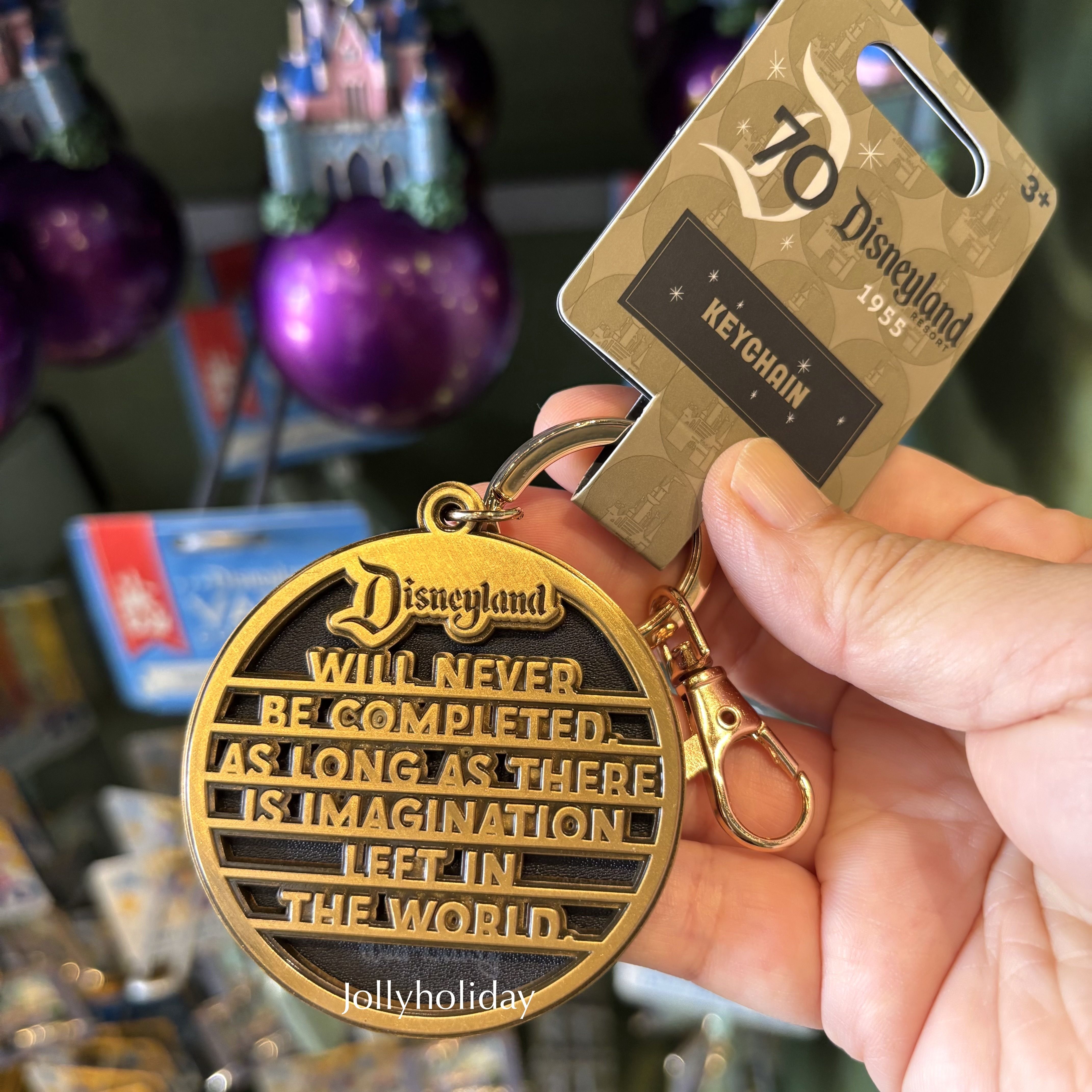 カリフォルニアディズニー 70周年 キーホルダー ストラップ