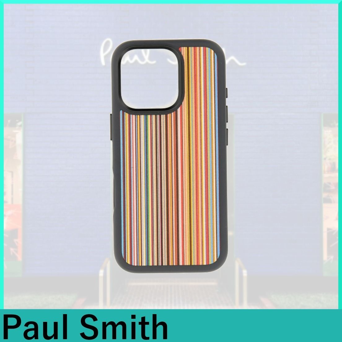 定率割引 西日本 Paul Smith☆ストライプ MagSafe iPhone 16 Pro ケース (Paul iPhoneアクセサリー