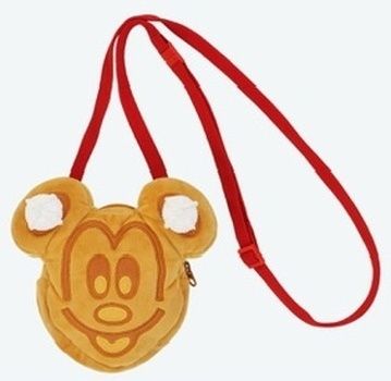 【Disney】ミッキー プレッツェル ショルダーバッグ ドイツ館 TDL 東京ディズニー ショルダーバッグ ミッキーワッフル (Disney