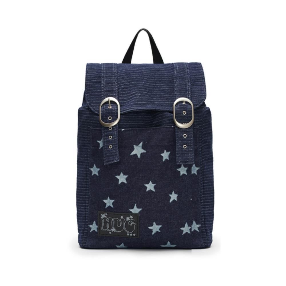 【信頼】 your ◇hug skin◇ 25SSACC Denim Blue Backpack Denim Stardust バッグ