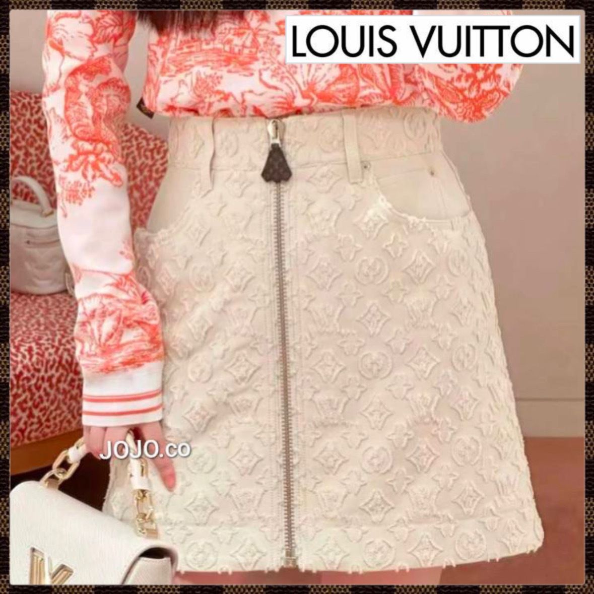デニムモノグラム♡》LouisVuitton スカート (Louis Vuitton