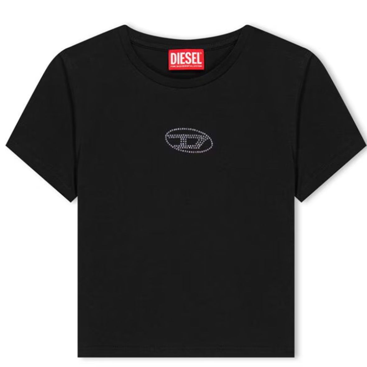 DIESEL】大人もOK！日本未入荷！キラキラロゴTシャツ☆国内発
