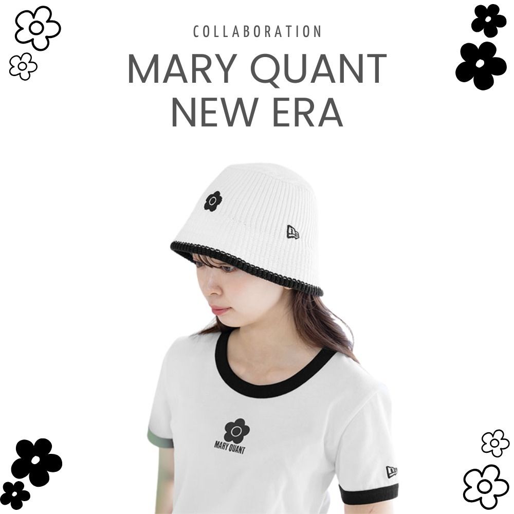 NEW ERA(R) × MARY QUANT♡ニットバケット ハット (MARY QUANT